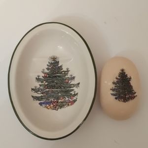 Cuthbertson vintage ceramic soap dish + soap